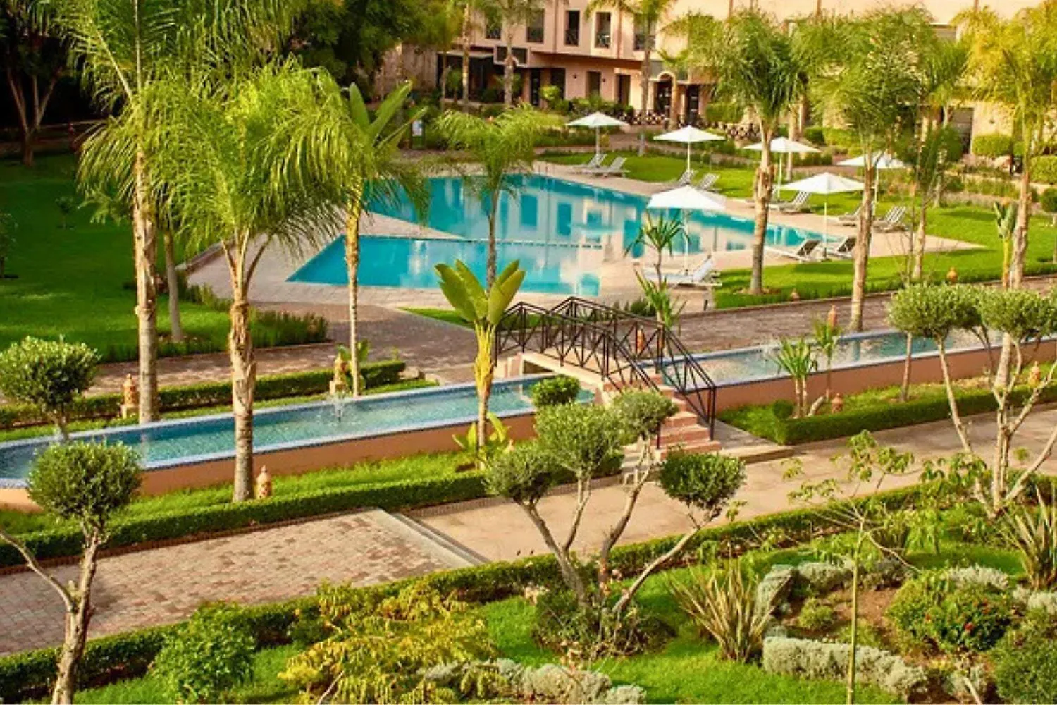 Apartamento Luxe Et Serenite Avec Jardin, Terrasse Et 5 Piscines Marraquexe Marrocos